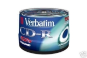 100 CD R VERBATIM 700MB/80MIN