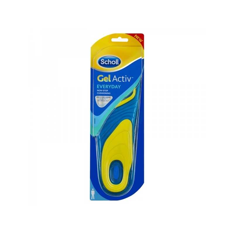 clicca su immagine per consultare dettagli, vedere altre foto e ordinare SCHOLL GEL ACTIV EVERYDAY uomo tg 42/48