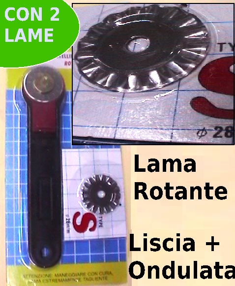 CUTTER CON 2 LAME ROTANTI introvabili24 