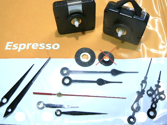 clicca qui per rientrare su HQ CLOCK MECHANISM KITS - Set completo meccanica per CD