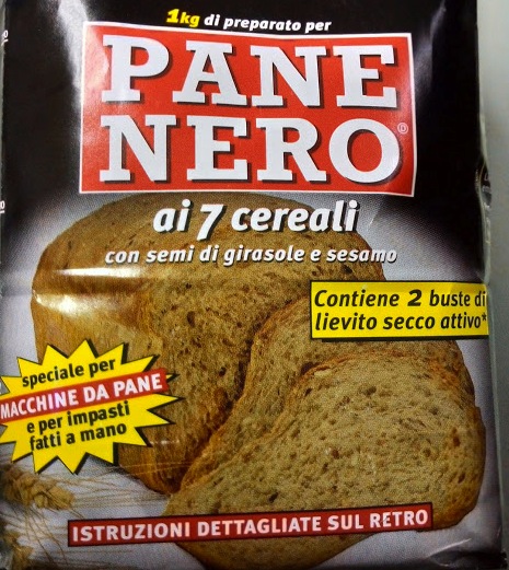 1 kg Farina per fare PANE NERO ai 7 Cereali + 2 Cf. Lievito