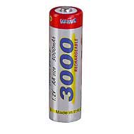 blister  BATTERIA RICARICABILE 3000MH - stilo ricaricabi.