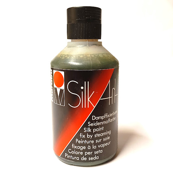 Silk Art Colore Professionale Per Seta a Vapore Marro 250ml