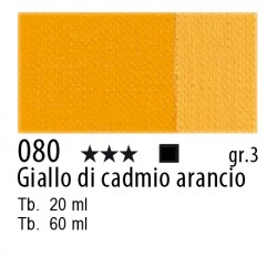 MAIMERI OLIO CLASSICO DA 60ml colore 080 cadmio arancio