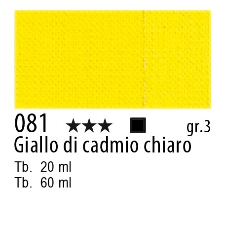 MAIMERI OLIO CLASSICO 60ml Giallo Cadmio Chiaro 081 