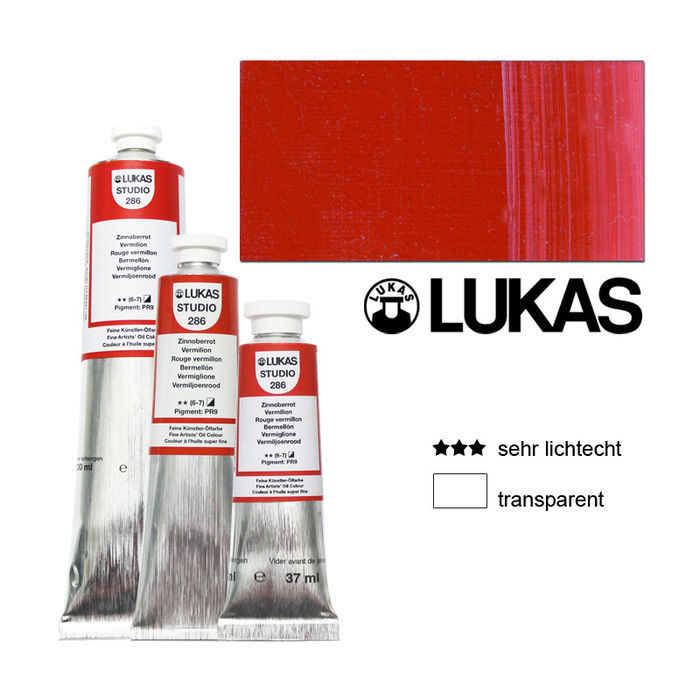 OLIO PROFESSIONALE LUKAS STUDIO 37ML - GR. 1 TERRA ROSSE.