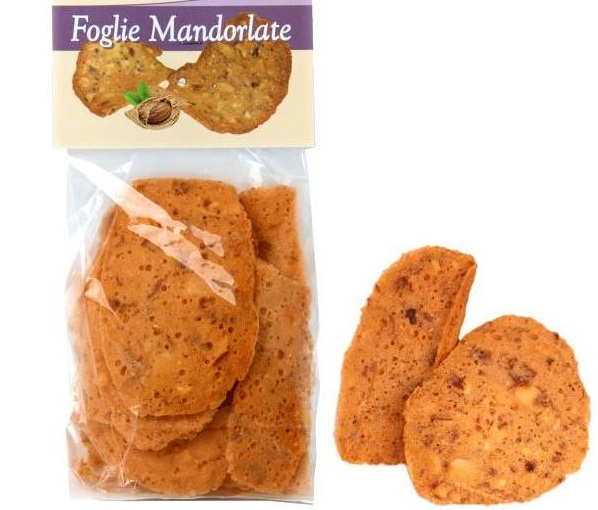 Biscotti Foglie Mandorlate 