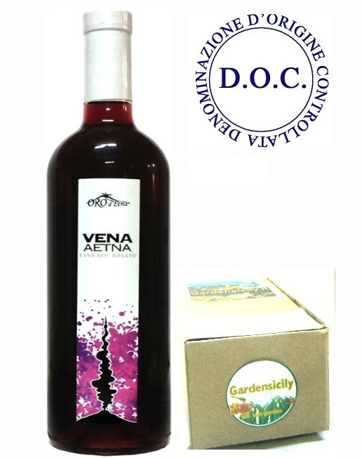 clicca su immagine per consultare dettagli, vedere altre foto e ordinare Vino Vena Aetna Etna DOC - Rosato