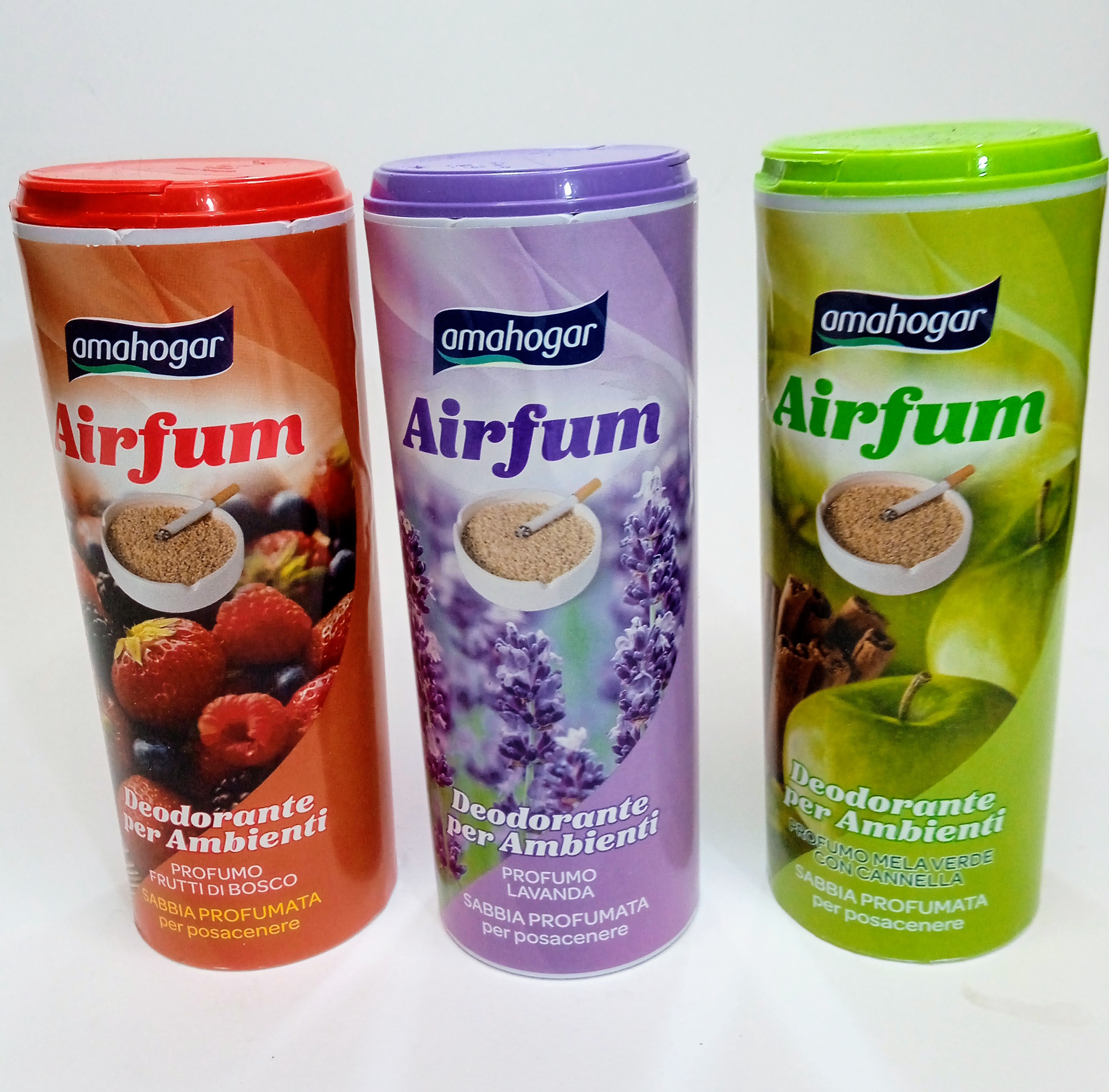 AIR FUM Polvere Deodorante Ambienti e Auto Nuove Fragranze introvabili24 