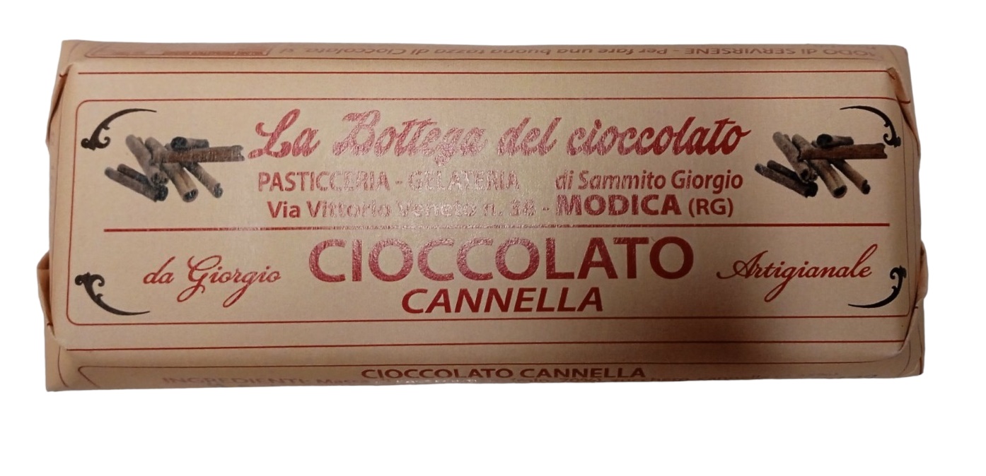 Bottega del Cioccolato di Modica Gusto CIOCCOLATO CANNELLA