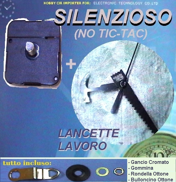 clicca su immagine per consultare dettagli, vedere altre foto e ordinare L3: OROLOGIO SILENZIO Spirit1