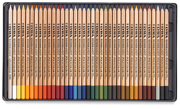 ordina Lyra Rembrandt Polycolor colour pencils Pastelli Carbo da 36