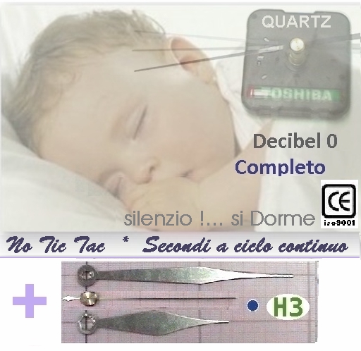 MECCANISMO OROLOGIO SILENZIO  Top H3