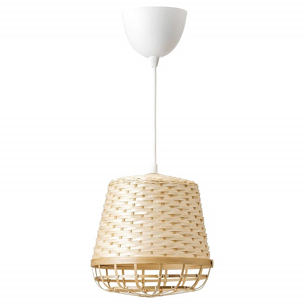 ordina Ikea Lampada a Sospensione, Color Naturale/Beige in bamb&ugr