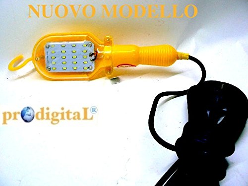 clicca su immagine per consultare dettagli, vedere altre foto e ordinare LAMPADA CANTIERE20 LED ALTA LUMINOSITA