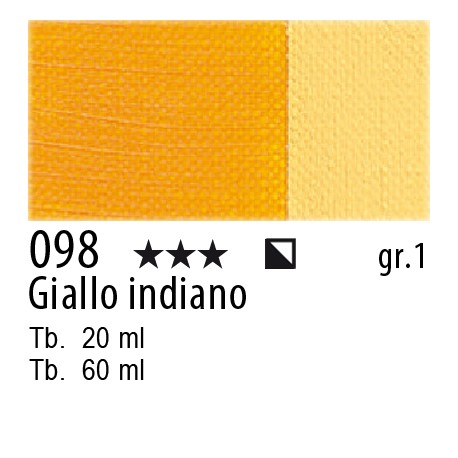 clicca su immagine per consultare dettagli, vedere altre foto e ordinare MAIMERI OLIO CLASSICO 60ml Giallo Indiano 098