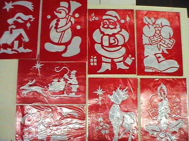 clicca su immagine per consultare dettagli, vedere altre foto e ordinare 8 Stencil Natale (2 omaggio)