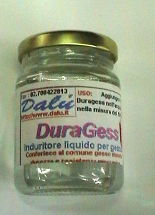 Duragess: induritore gesso 