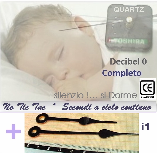 clicca su immagine per consultare dettagli, vedere altre foto e ordinare MECCANISMO OROLOGIO SILENZIO  Top i1