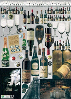 Carta per decoupage cm.50x70 - fig.135 i Vini