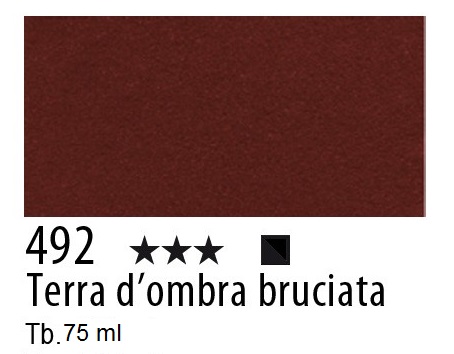 Maimeri colore Acrilico extra fine Terra d Ombra Bruc. 492