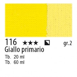 MAIMERI OLIO CLASSICO DA 20ml. Tinta 116 giallo primario