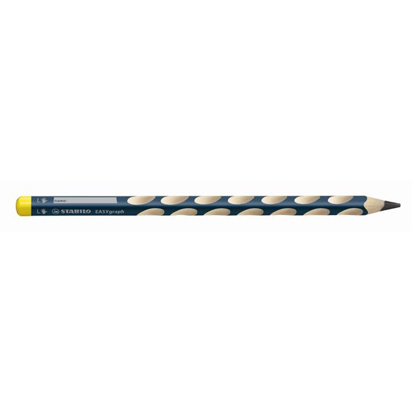 matita ergonomica triangolare con intarsi per polpastrelli