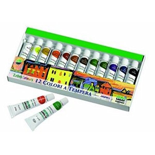 clicca qui per rientrare su 12 colori a tempera lebez confezione tempera da 12 ml. cad.