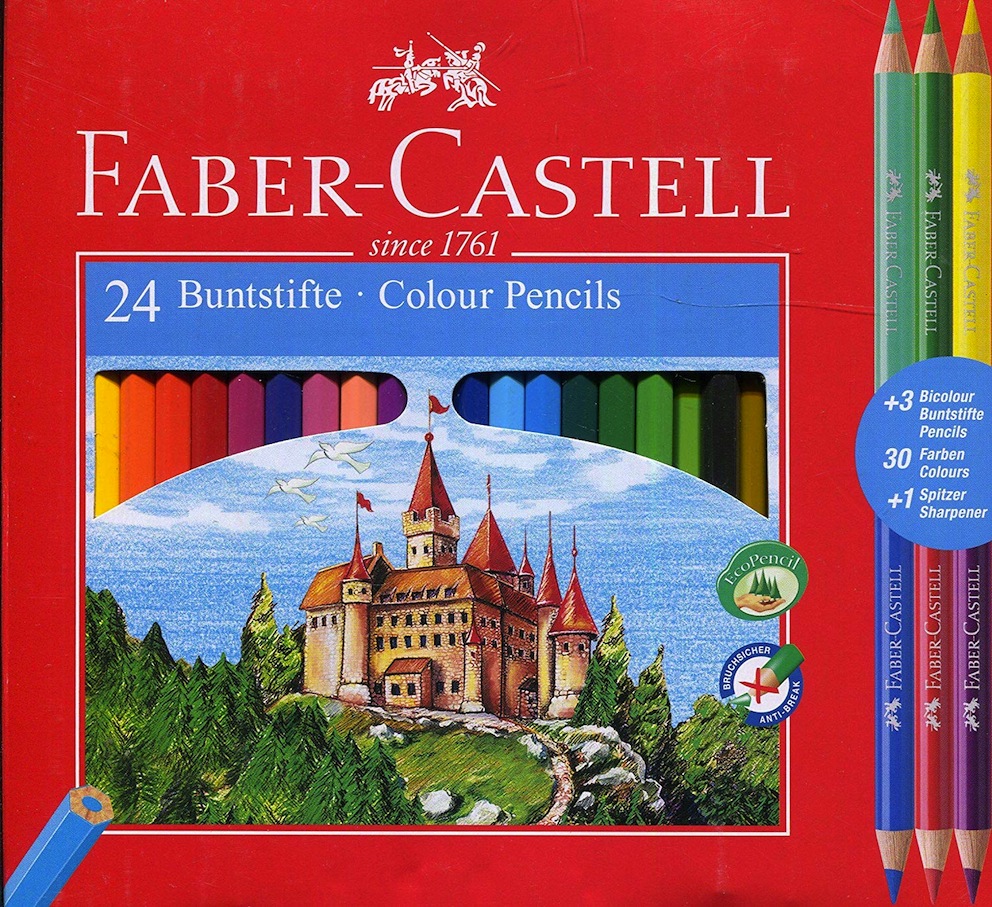 ordina Faber-Castell  Matita Colorata 27 Pastelli (30 tinte) + tem 
