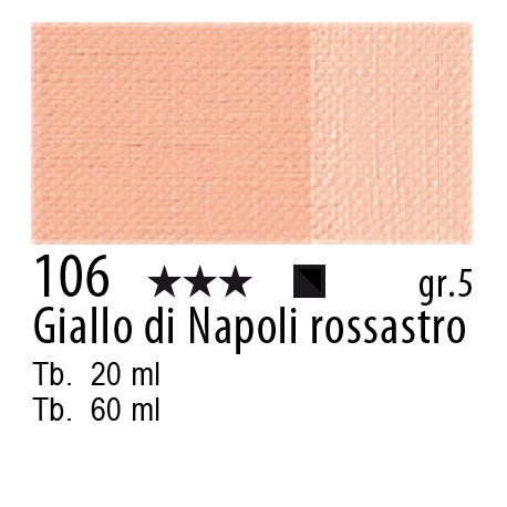 MAIMERI OLIO CLASSICO DA 20ml. Tinta 106 Giallo Napoli