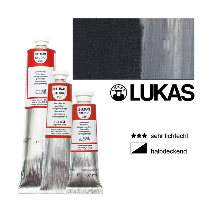 LUKAS OLIO PROFESSIONALE LUKAS STUDIO 37ML - GR. 1 NERO AVORIO 4001128010274