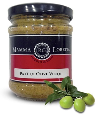 Paté di Olive Verdi Siciliani, produzione Locale 189 .