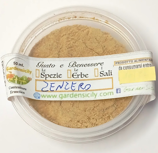 Spezie Zenzero in Polvere da 50 ml. -Spezia Antinfiammatorio