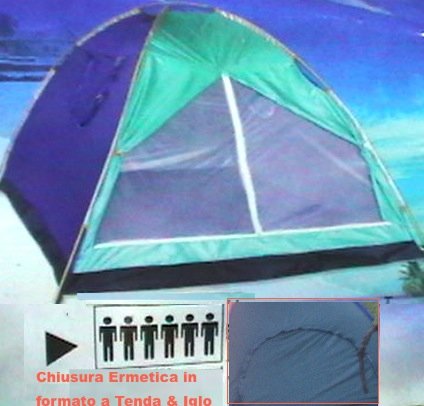 TENDA IGLOO Stile Canadese da 6POSTi