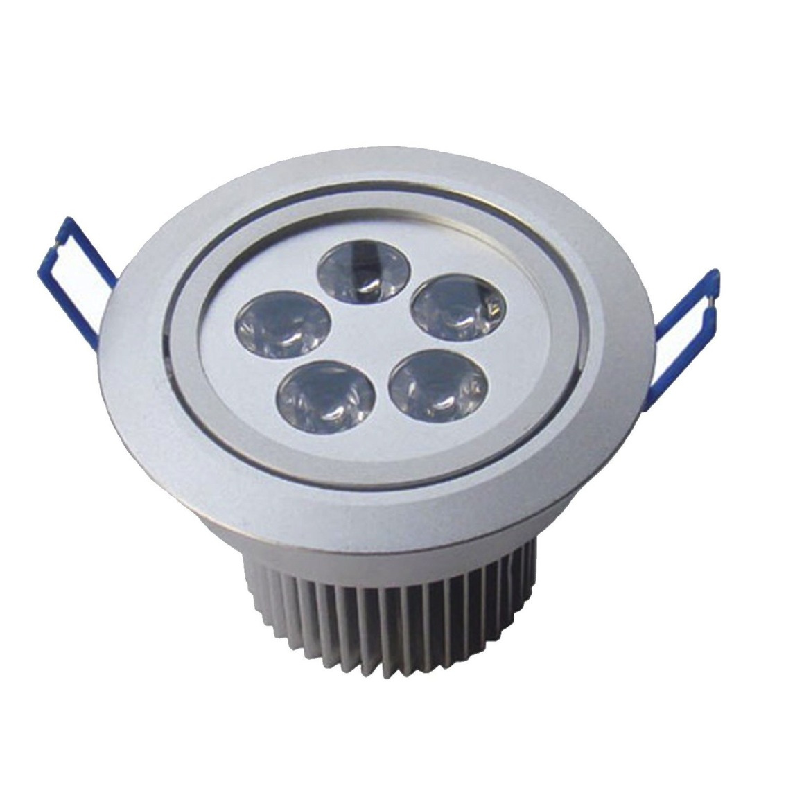 FARETTO 5 LED DA 5 WATT ROTONDO .