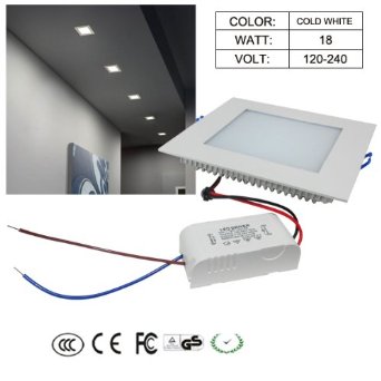 ordina FARETTO INCASSO LED 12W FARO QUADRO