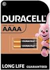 Duracell Plus Power AAAA 1.5V batteria STILO LUNGHE 2 PZ..