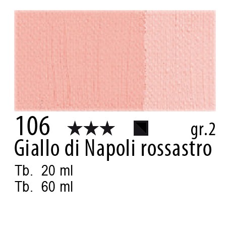 clicca su immagine per consultare dettagli, vedere altre foto e ordinare MAIMERI OLIO CLASSICO 60ml Giallo Napoli Rossastro 106