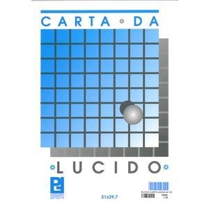 BLOCCO CARTA LUCIDA 21X29,7 10fg x disegni tecnici geometri