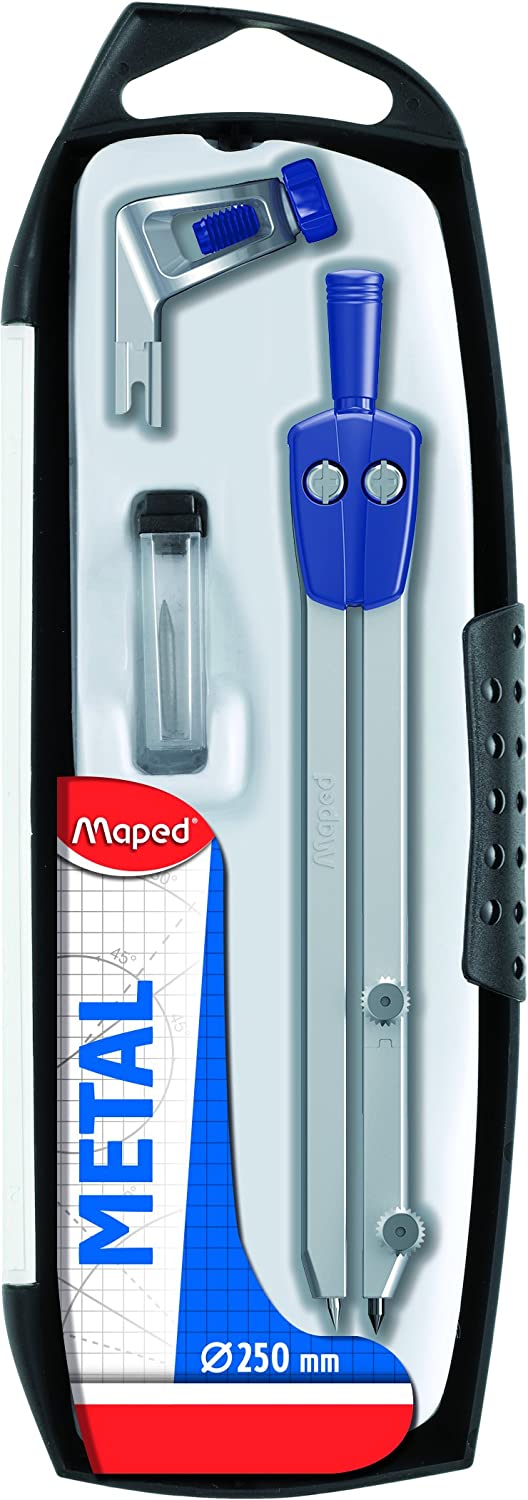 Compassiera Maped Start Compasso Scolastico, 3 Pezzi