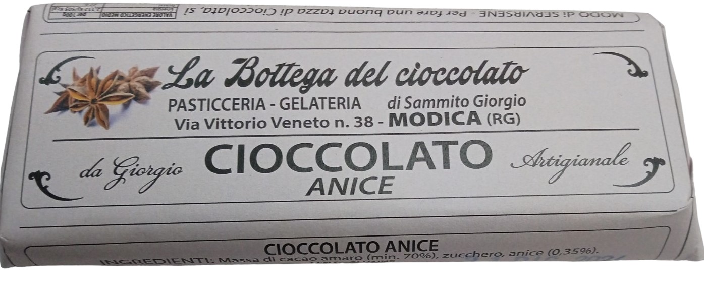 Bottega del Cioccolato di Modica Gusto ANICE