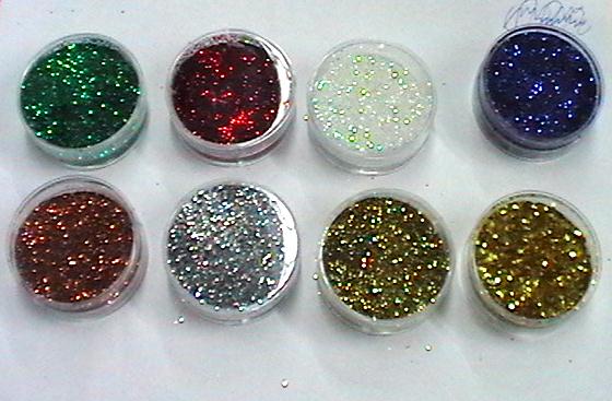 glitter BRILLANTINA in polvere - cialda da 8 ml. 