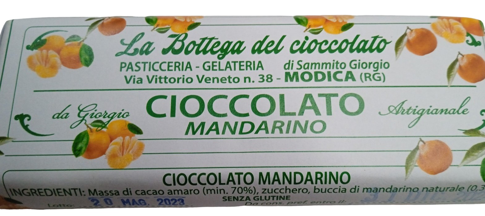 Bottega del Cioccolato di Modica Gusto CIOCCOLATO MOJITO