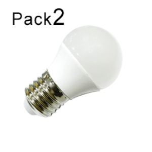 clicca su immagine per consultare dettagli, vedere altre foto e ordinare set 2 LAMPADINA LED E14 6W 480LM Luce Fredda 