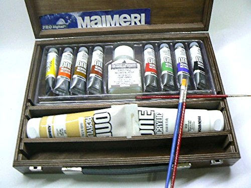 Maimeri Valigetta in Legno con colori fini ONE Acrylic inc introvabili24 