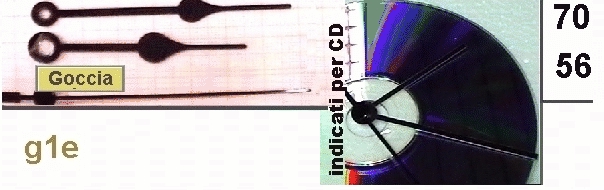 clicca su immagine per consultare dettagli, vedere altre foto e ordinare Lancette Metallo Linea3-g13