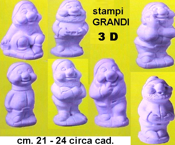 STAMPI GOMMA: BIANCANEVE MAX introvabili24 