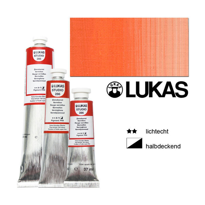 OLIO PROFESSIONALE LUKAS STUDIO 37ML - GR. 2 GIALLO  ARANCIO.