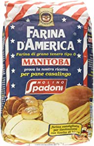 clicca su immagine per consultare dettagli, vedere altre foto e ordinare Spadoni Farina 0 Manitoba - Pacco da 1 kg 