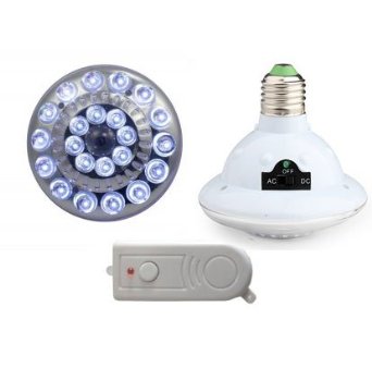 lampadina LAMPADA 22 LED E27 CON TELECOMANDO  